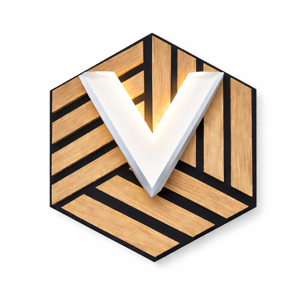 ✨ LUXORA LED-Wandleuchte inkl. GRATIS Holzpaneel ✨