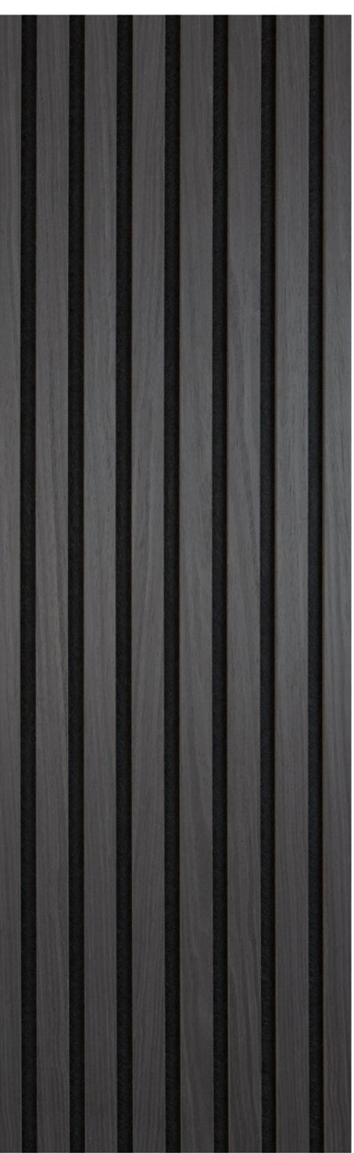 Holzpaneele[Schwarz] 60×270cm