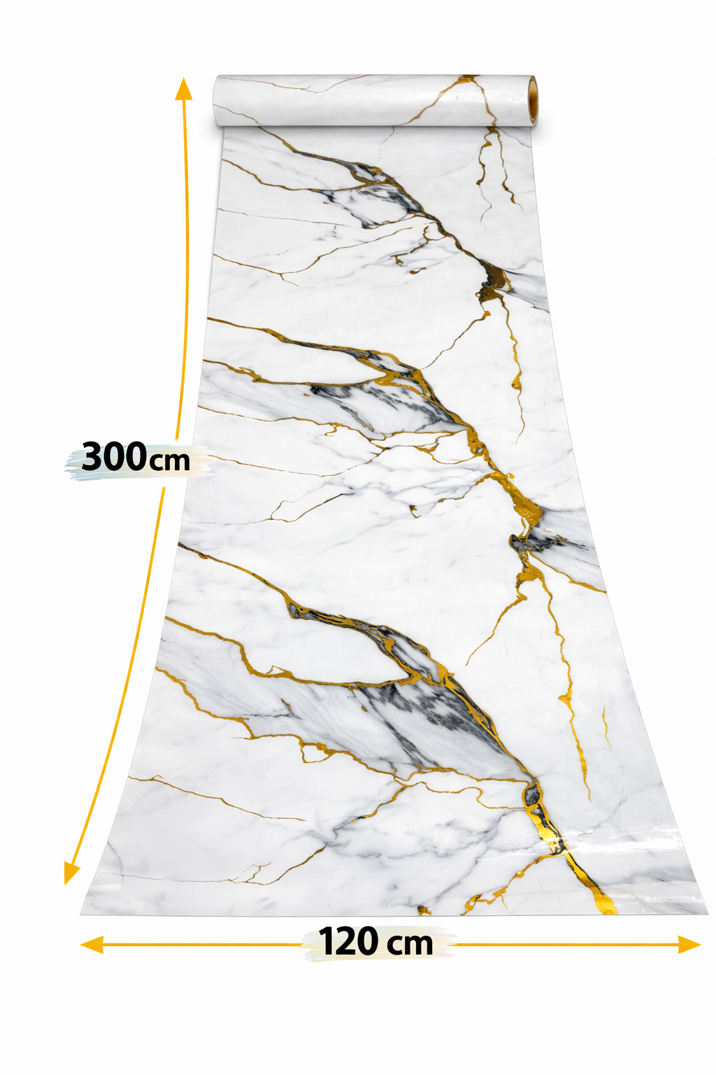 PVC Rolle selbstklebend – Marmor Design