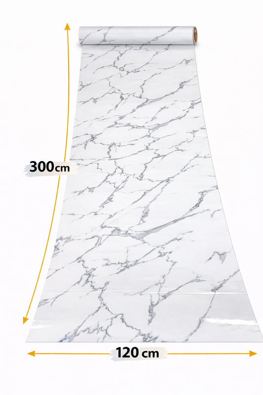 PVC Rolle selbstklebend – Marmor Design