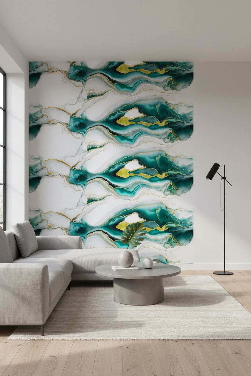 PVC Rolle selbstklebend – Marmor Design