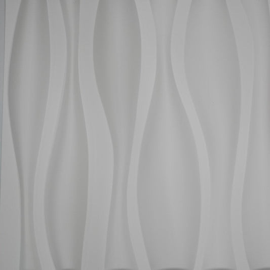 3D-Wellenstruktur[Weiss]             50×50Cm