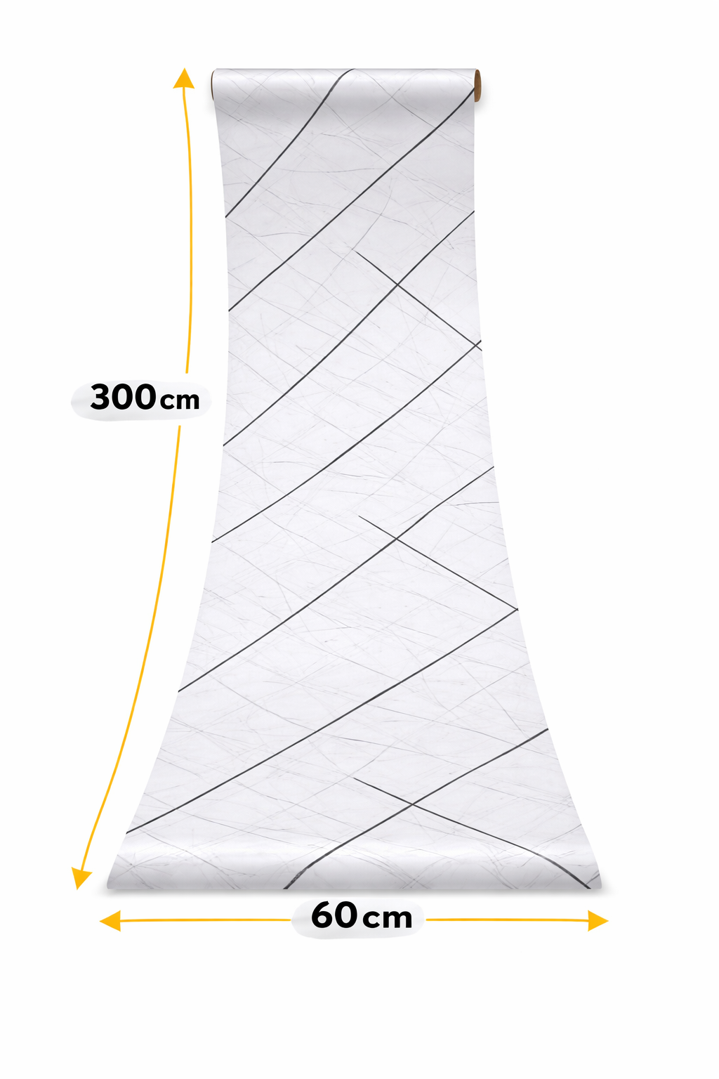 PVC Rolle selbstklebend – Marmor Design
