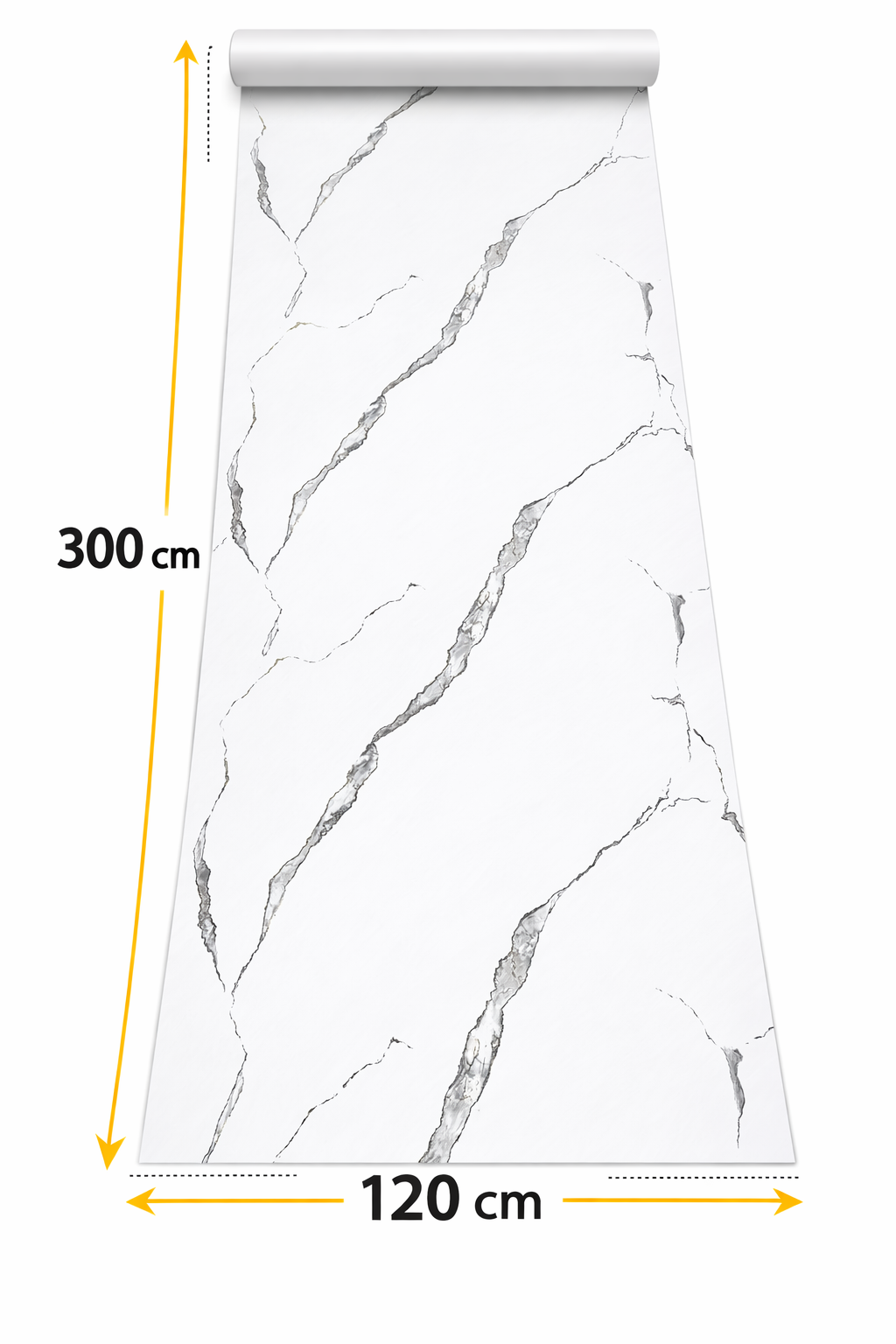 PVC Rolle selbstklebend – Marmor Design