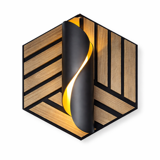 ✨ LUXORA LED-Wandleuchte inkl. GRATIS Holzpaneel ✨
