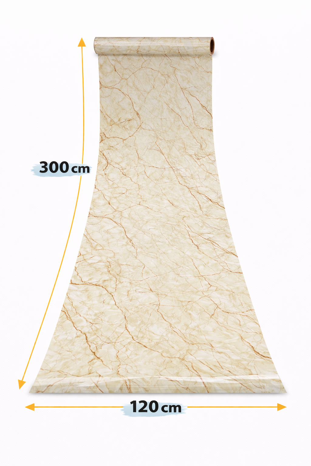 PVC Rolle selbstklebend – Marmor Design